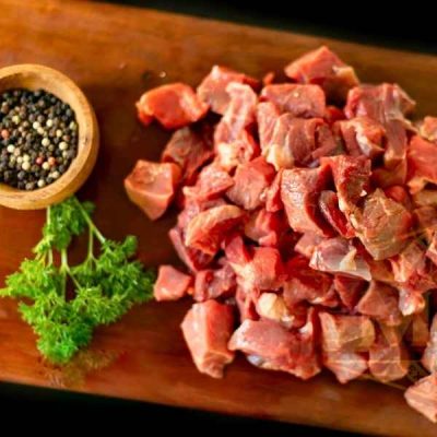 diced beef choice cuts