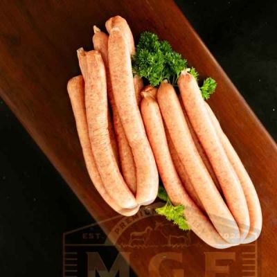 Plain beef sausages choice cuts